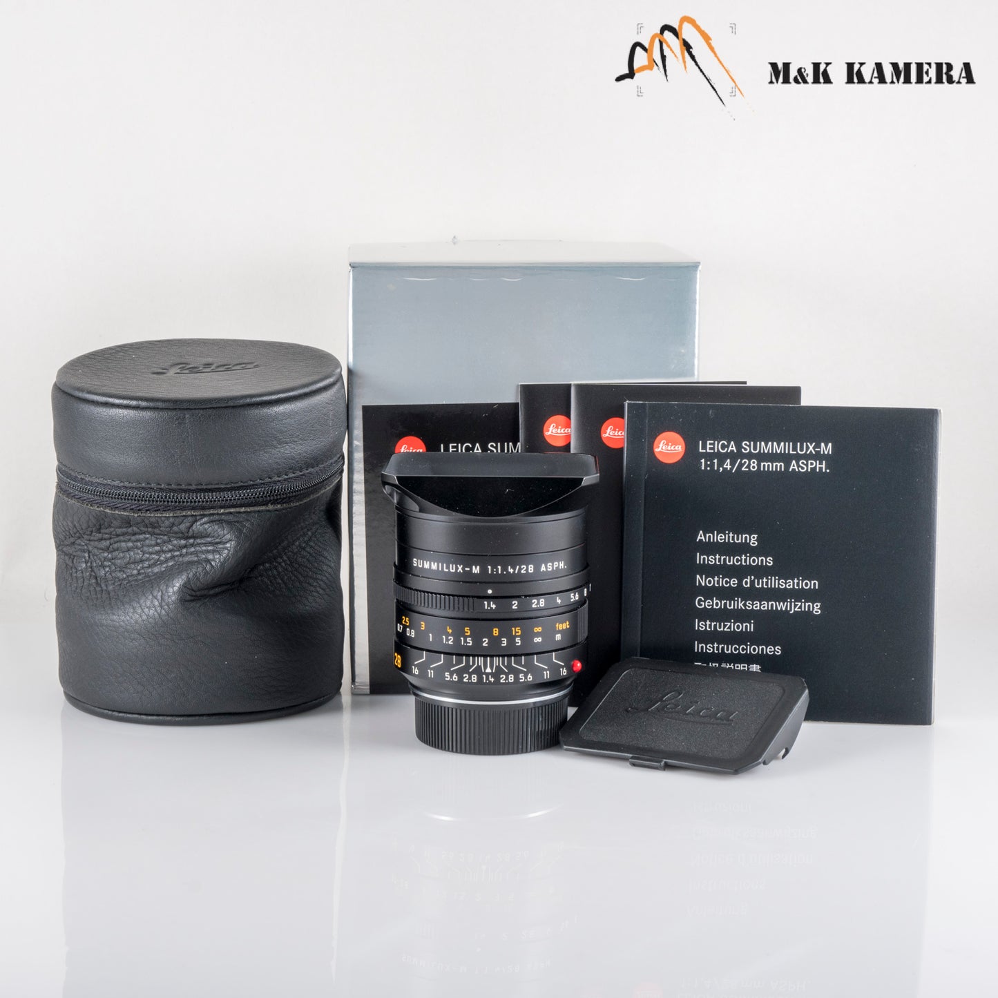 Leica Summilux-M 28mm/F1.4 ASPH 11668 Black boxed 11668 #23905