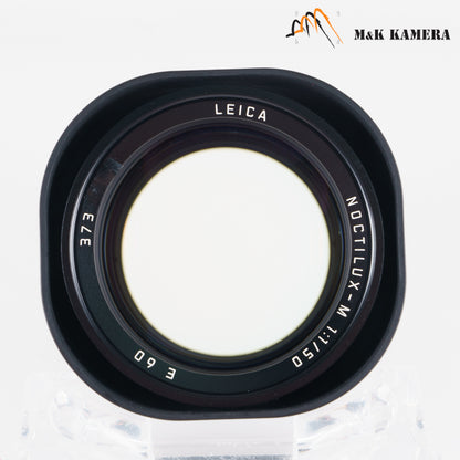 Leica Noctilux-M 50mm/F1.0 E60 V4 Ver.IV Lens Yr.1996 Canada 11822 #10408
