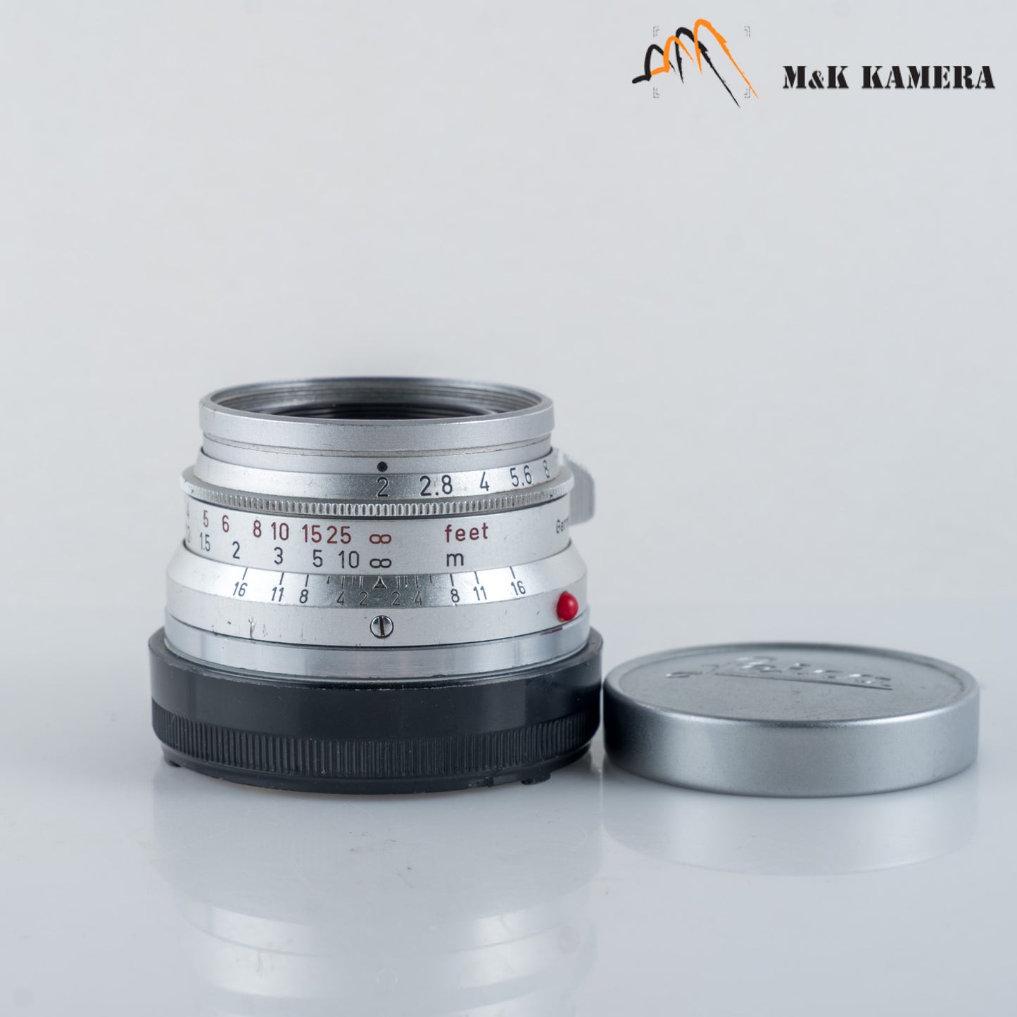 LEITZ Leica Summicron-M 35mm/F2.0 Ver.I 8 Elements Lens Yr.1958 Germany #12074