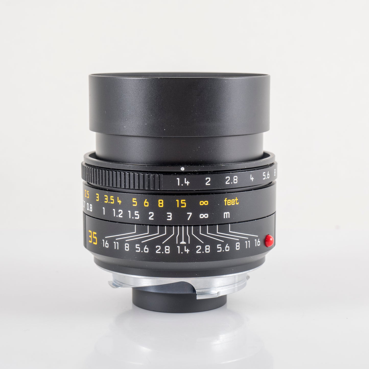 Leica Summilux-M 35mm/F1.4 E46 ASPH/ FLE II Black Lens Germany 11726 #23847
