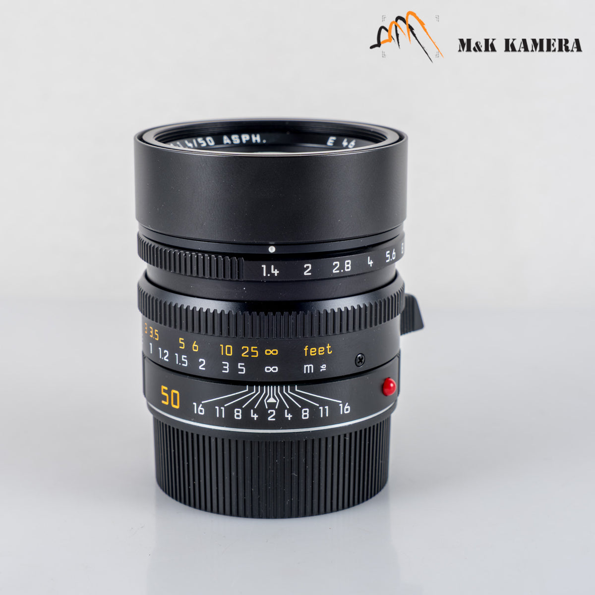 Leica Summilux-M 50mm/F1.4 ASPH Black Lens Germany 11891 #24032