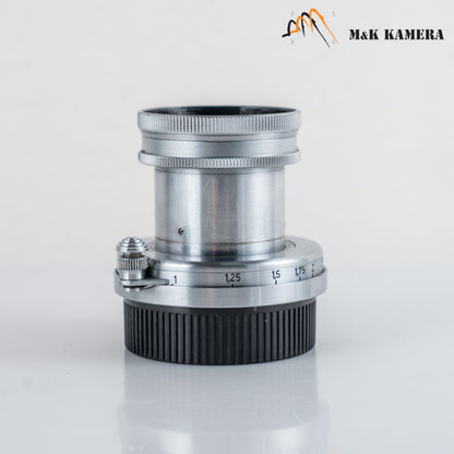 LEITZ Leica Summar L39 50mm/F2.0 Silver Lens Yr.1937 LTM Germany #11082