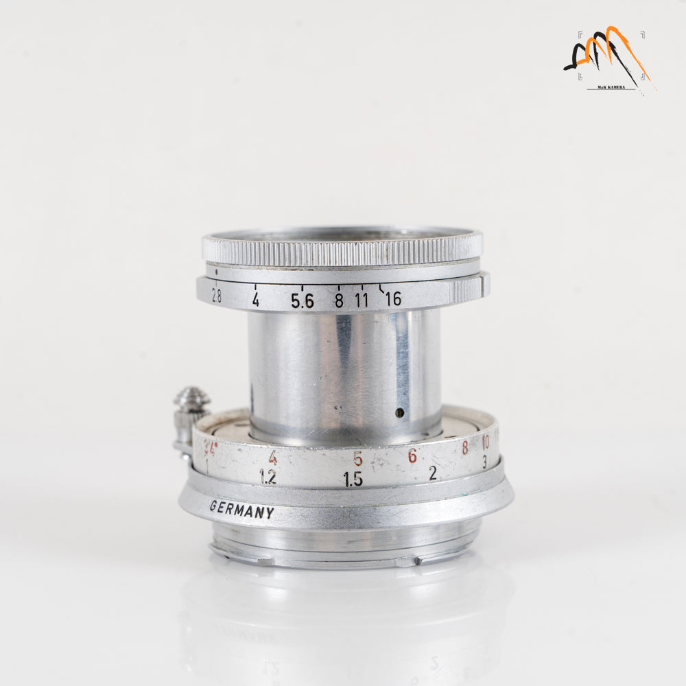 LEITZ Leica Elmar M 50mm/F2.8 Ver.I Silver Lens Yr.1963 Germany #11288