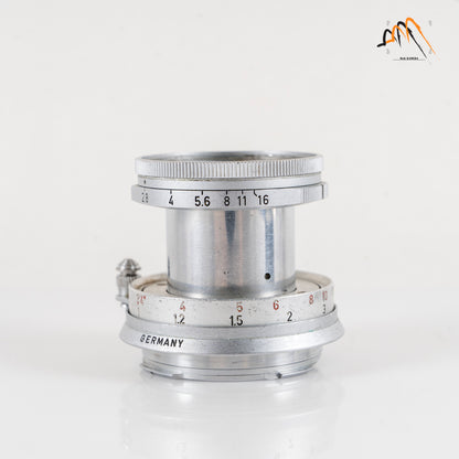 LEITZ Leica Elmar M 50mm/F2.8 Ver.I Silver Lens Yr.1963 Germany #11288