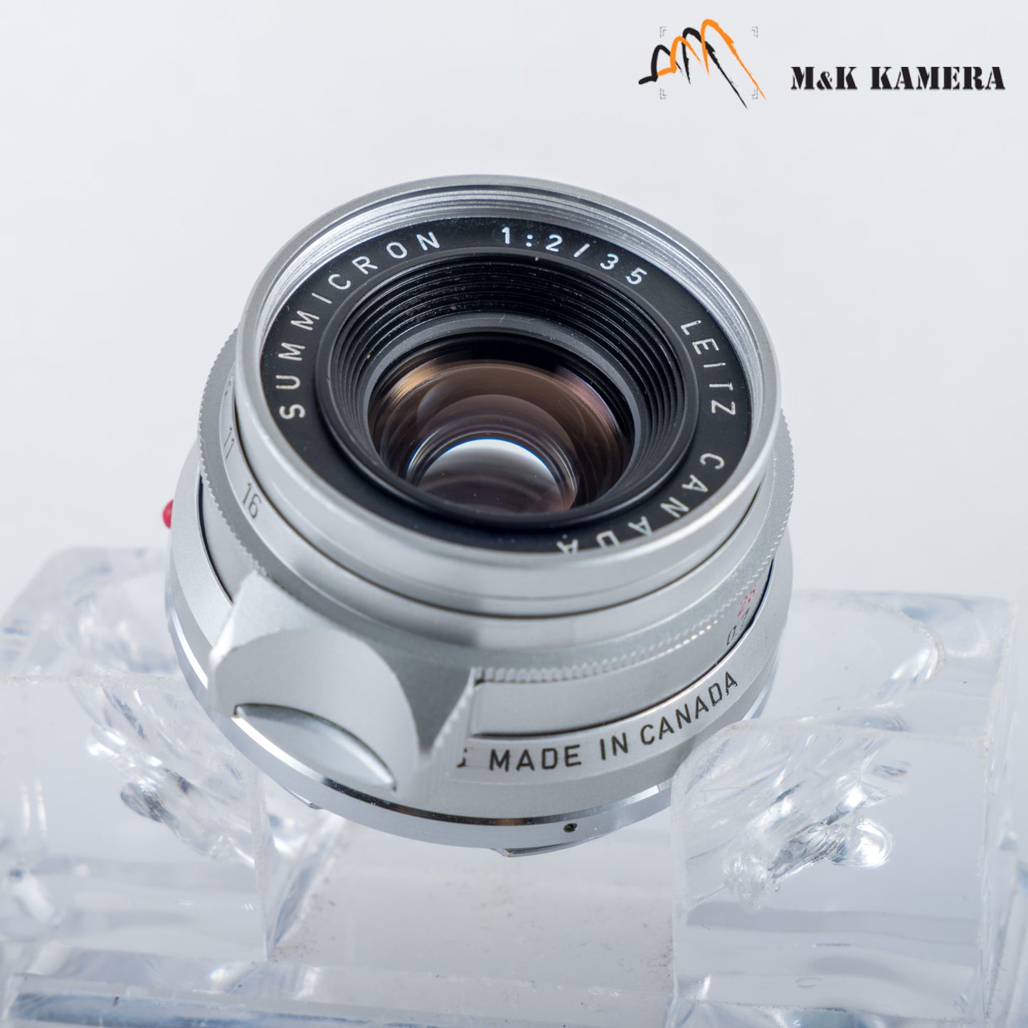 LEITZ Leica Summicron-M 35mm/F2.0 Ver.I 8 Elements Lens Yr.1963 Canada #11762