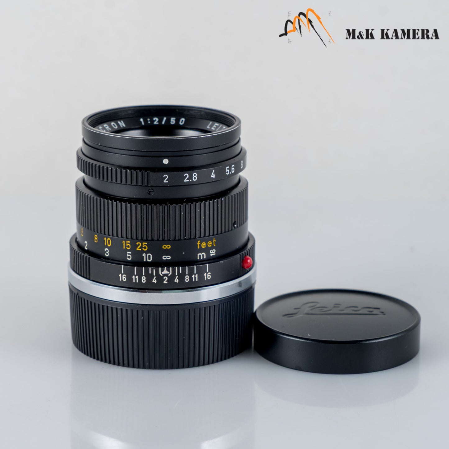 Leica Summicron M 50mm/F2.0 Ver.III V3/ High Leg boxed #88916
