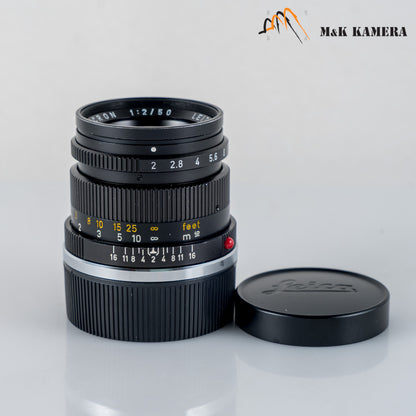Leica Summicron M 50mm/F2.0 Ver.III V3/ High Leg boxed #88916