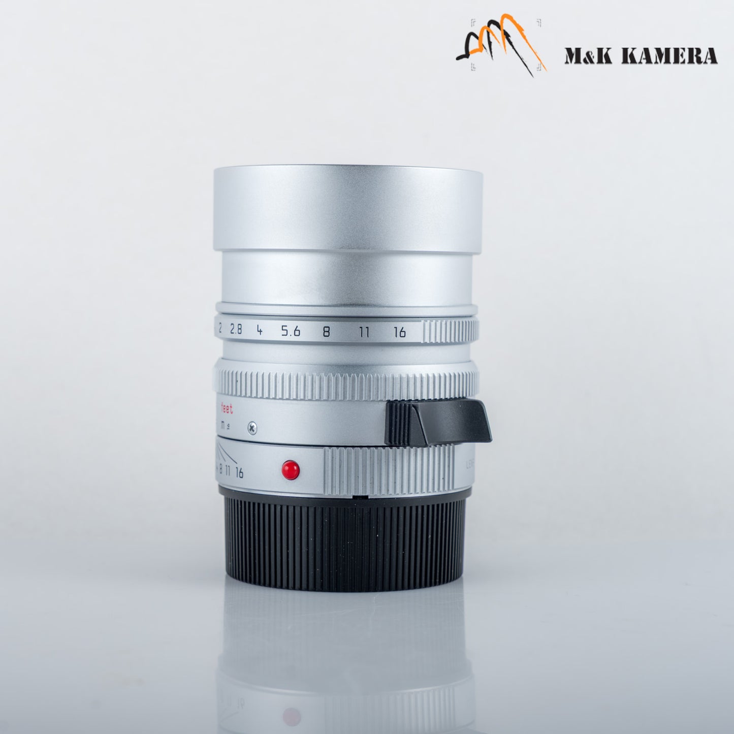 Leica Summilux-M 50mm/F1.4 E46 ASPH Silver Lens Germany 11892 #23971