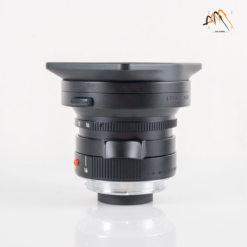 Leica Elmarit-M 21mm/F2.8 ASPH Black Lens Yr.2001 Germany 11135 #11412