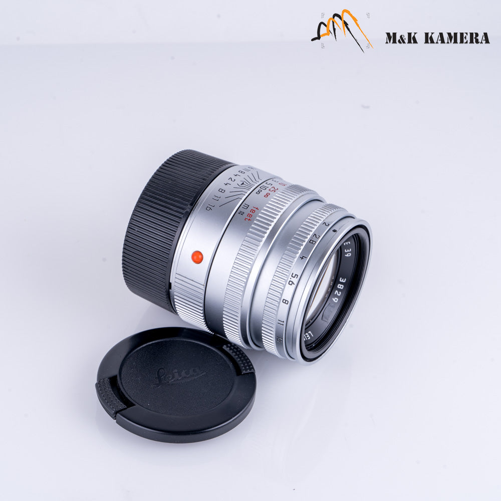 Leica Summicron-M 50mm/F2.0 V Silver Lens Yr.1998 Germany 11816 #22801