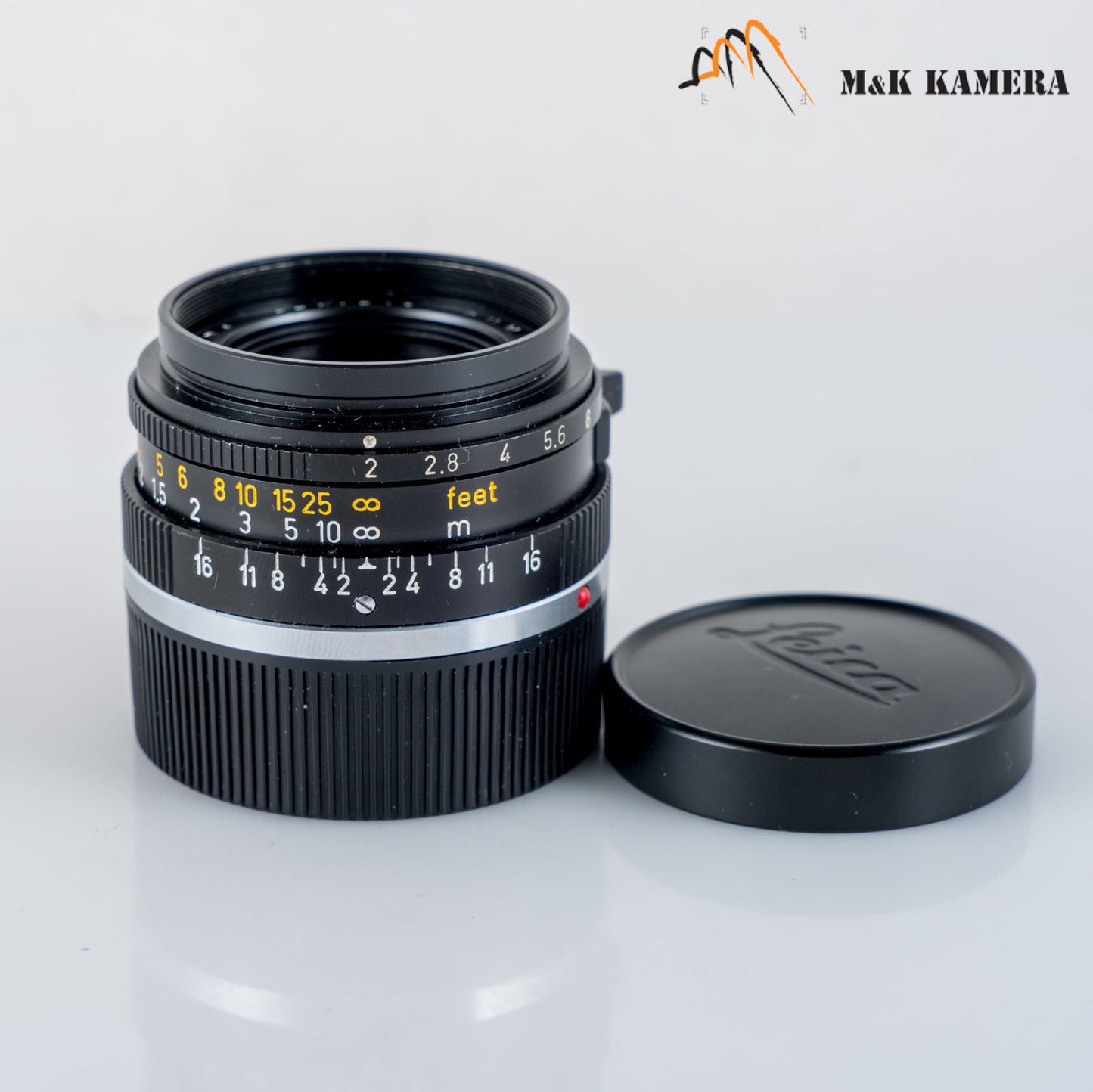 LEITZ Leica Summicron-M 35mm/F2.0 E39 6E/ Elements Lens Yr.1974 Canada #88740