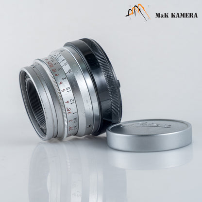 LEITZ Leica Summicron-M 35mm/F2.0 Ver.I 8 Elements Lens Yr.1958 Germany #12074