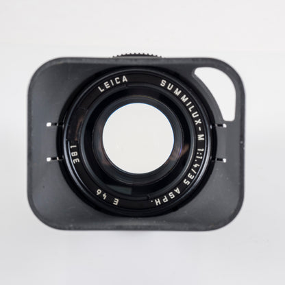 Leica Summilux-M 35mm/F1.4 ASPH 11874 Black Lens Yr.1996 Germany 11874 #11890