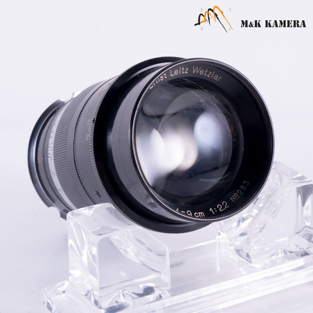 LEITZ Leica Thambar L39 90mm/F2.2 Lens Yr.1935 LTM Germany #83052