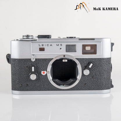 Leica M5 Silver Film Rangefinder Camera #23877