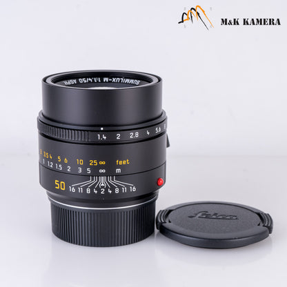 Brand New Leica Summilux-M 50mm/F1.4 ASPH. 2023 Black Lens Germany 11728 #11728