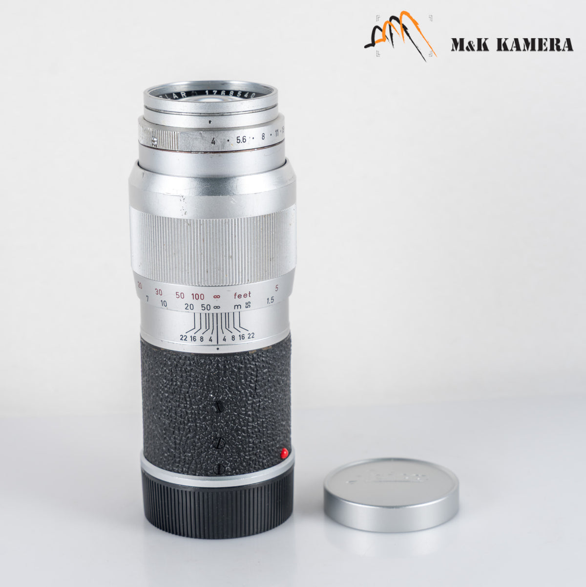 LEITZ Leica Elmar M 135mm/F4.0 E39 Ver.I Lens Yr.1960 Germany #12165