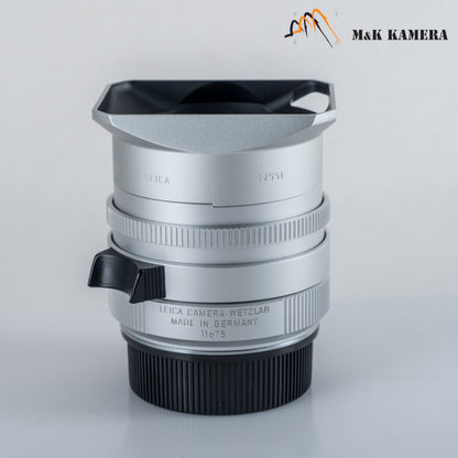 Leica Summilux-M 35mm/F1.4 ASPH/ FLE Silver Lens Germany 11675 #12109