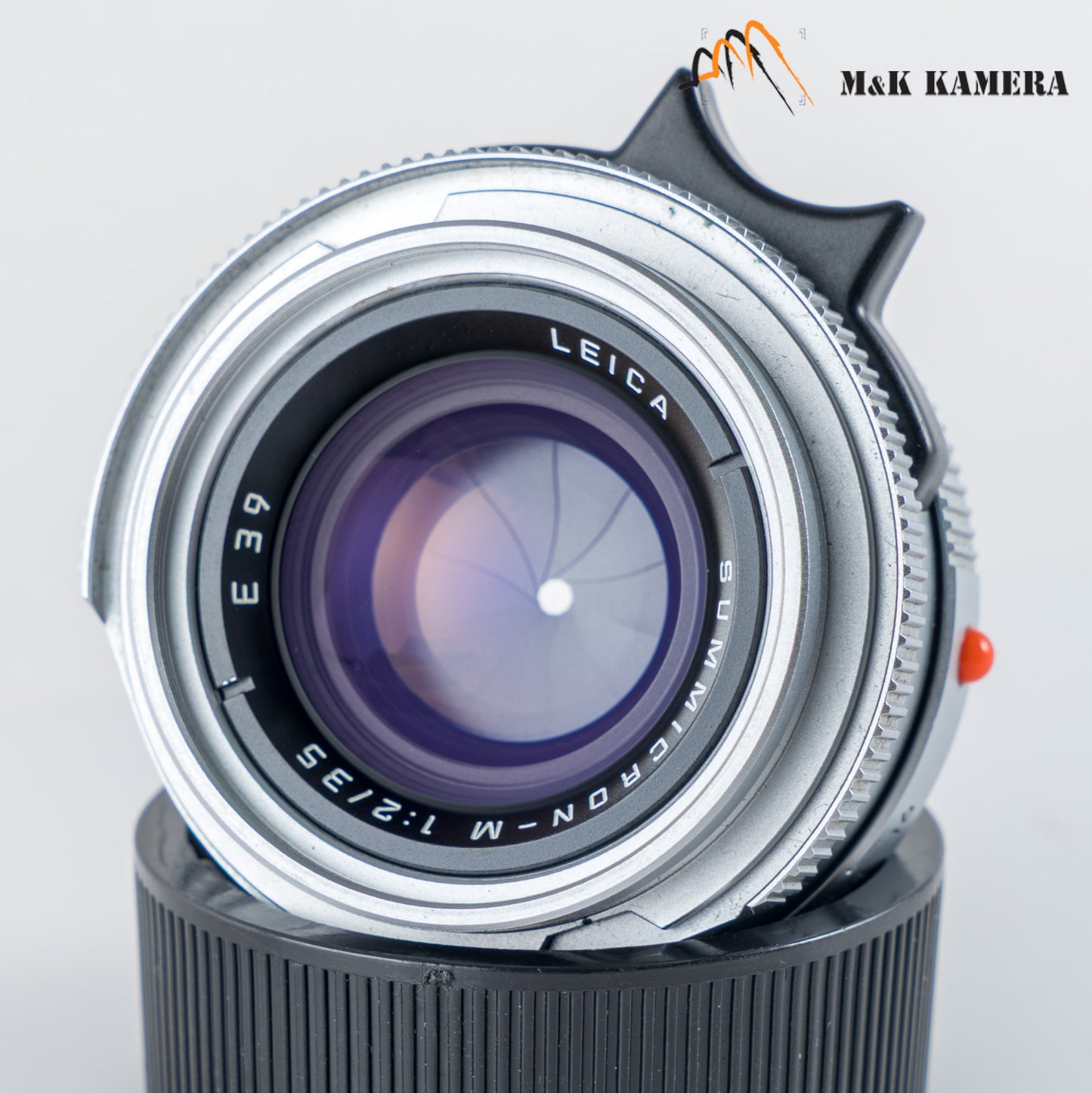 Leica Summicron-M 35mm/F2.0 Ver.4 7 Elements Rare Silver Lens Yr.1993 11311 #23908