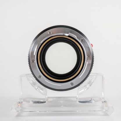 Leica Summicron-M 90mm/F2.0 E55 Pre-Asph/ Ver.II Black Lens Yr.1991 Canada 11136 #23817