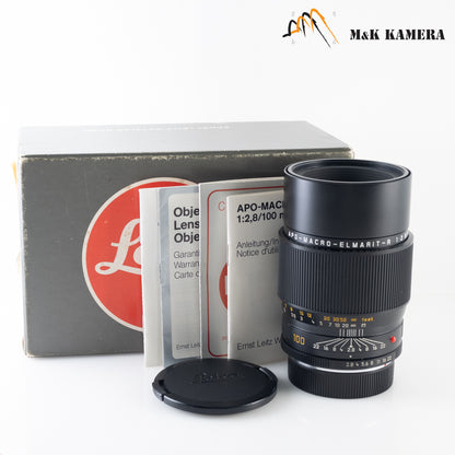 Leica APO-Macro-Elmarit-R 100mm/F2.8 E60 Lens Yr.1986 Germany 11210 #87583
