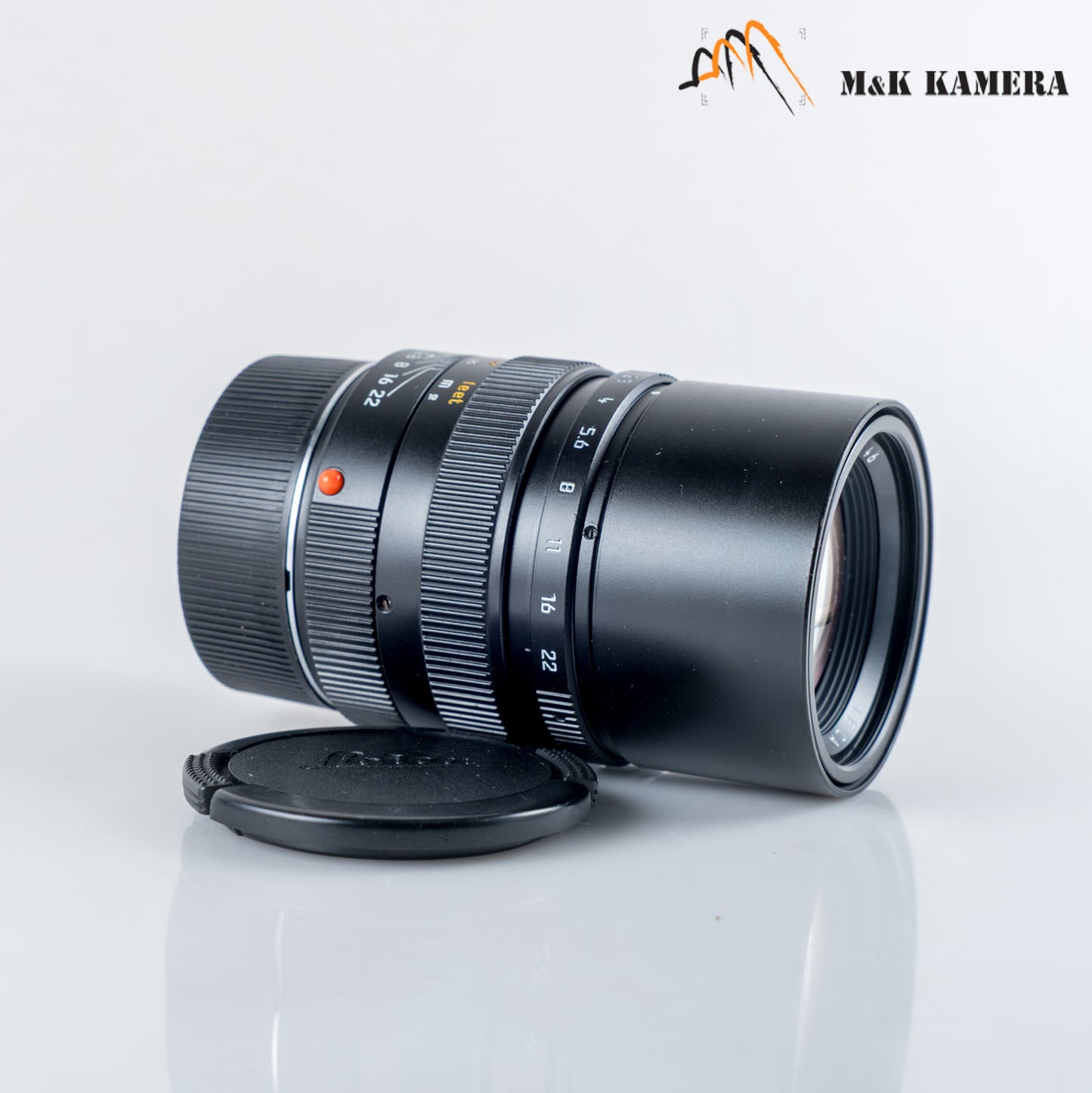 Leica  Elmarit-M 90mm/F2.8 E46 Ver.II V2 Black Lens Germany #12087