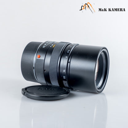 Leica  Elmarit-M 90mm/F2.8 E46 Ver.II V2 Black Lens Germany #12087