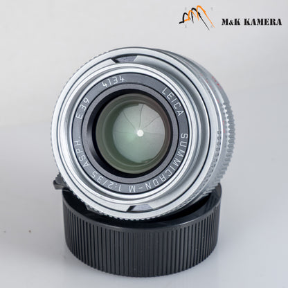 Leica Summicron-M 35mm/F2.0 ASPH Silver Lens Germany 11882 #88975