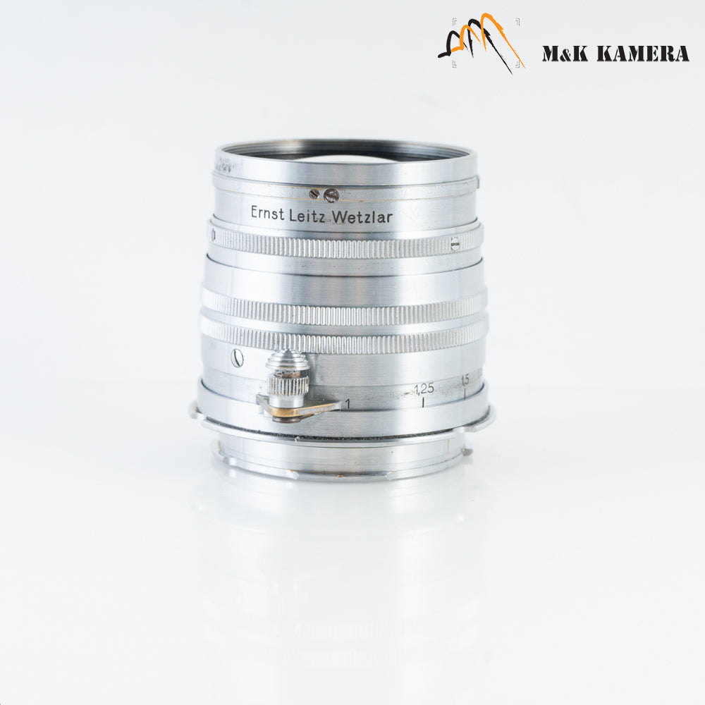 LEITZ Leica Xenon 50mm/F1.5 Silver Lens Yr.1936 M mount Germany