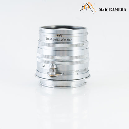 LEITZ Leica Xenon L39 50mm/F1.5 Silver Lens Yr.1936 LTM Germany Xenon #87783