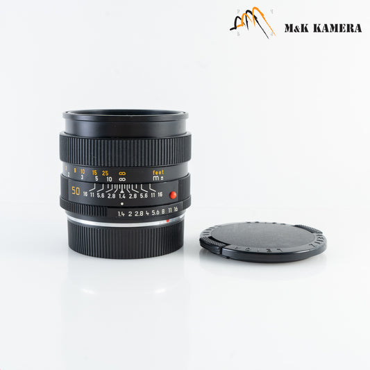 Leica Summilux-R 50mm/F1.4 E55 Ver.II V2 Rare ROM version 11776 #87889