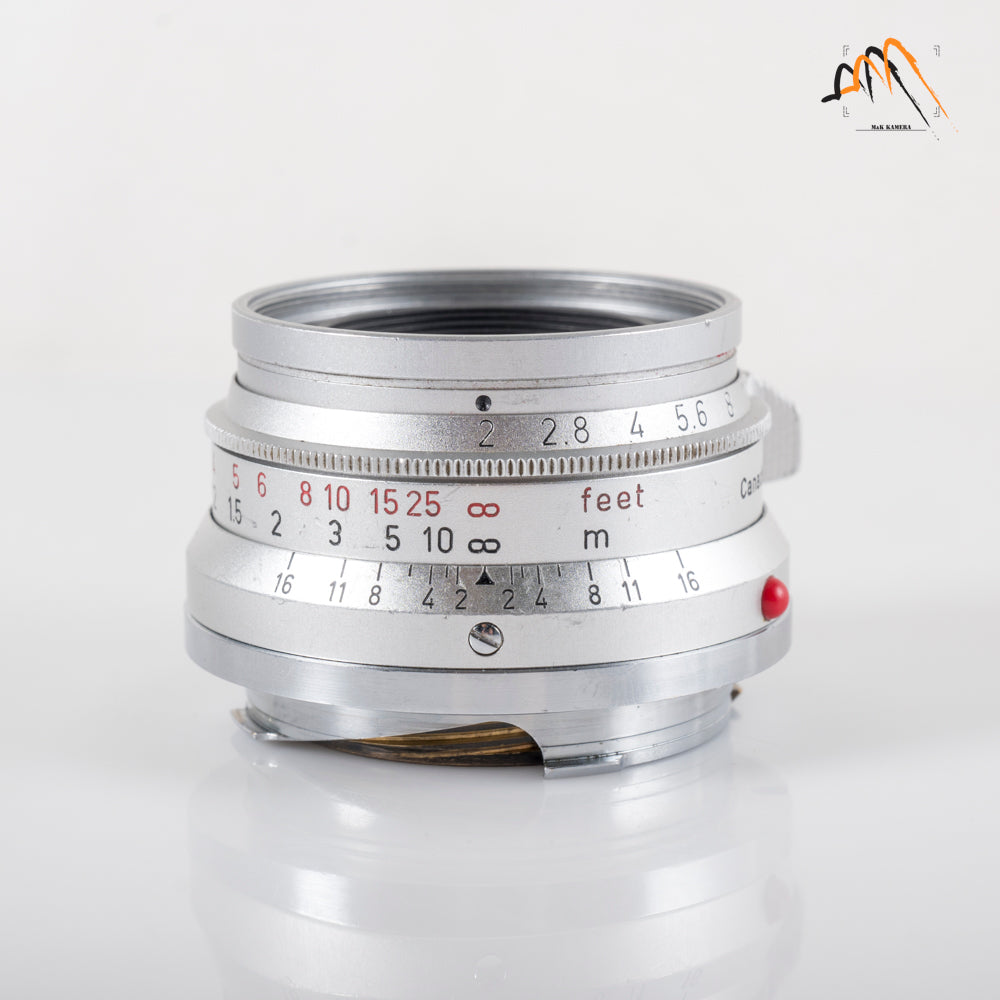LEITZ Leica Summicron-M 35mm/F2.0 Ver.I 8 Elements Lens Yr.1959 Canada #11616