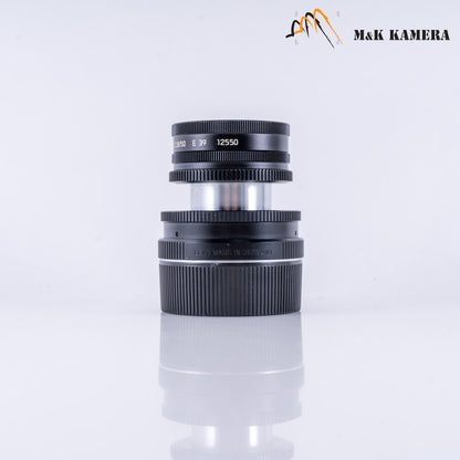 Leica Elmar-M 50mm/F2.8 Ver.II Black Lens Yr.1995 Germany 11831 #69980