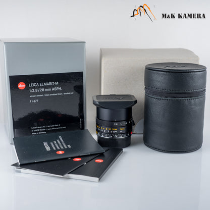 Leica Elmarit-M 28mm/F2.8 ASPH./ 11677 Lens Germany 11677 #88751
