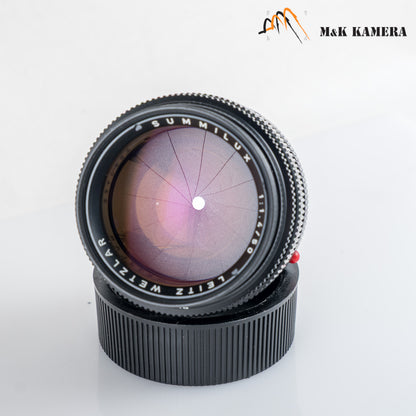 Leica Summilux M 50mm/F1.4 E43 Ver.II V2 Black Lens Yr.1984 Germany 11113 #11528