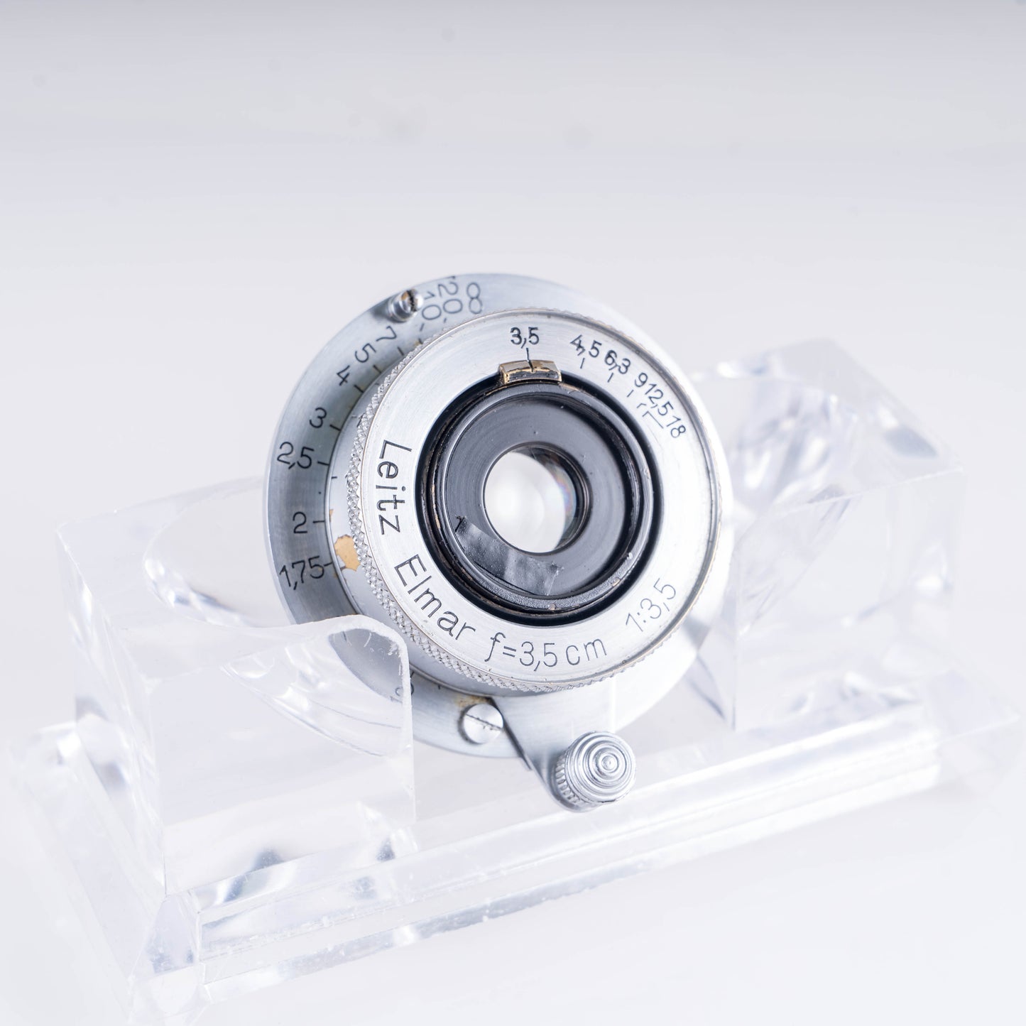 LEITZ Leica Elmar L39 35mm/F3.5 A36 Lens Yr.1933 LTM Germany #10880