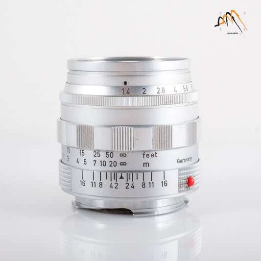 LEITZ Leica Summilux M 50mm/F1.4 Ver.I Silver Lens Yr.1960 Germany 11114 #23700