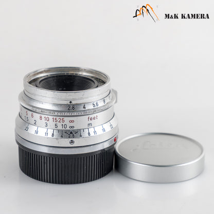LEITZ Leica Summaron M 35mm/F2.8 Lens Yr.1965 Germany #12035