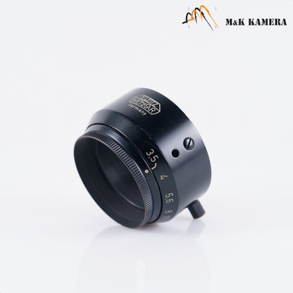 Leica VALOO Black Paint Hood for Elmar 5cm / aperture control #10299