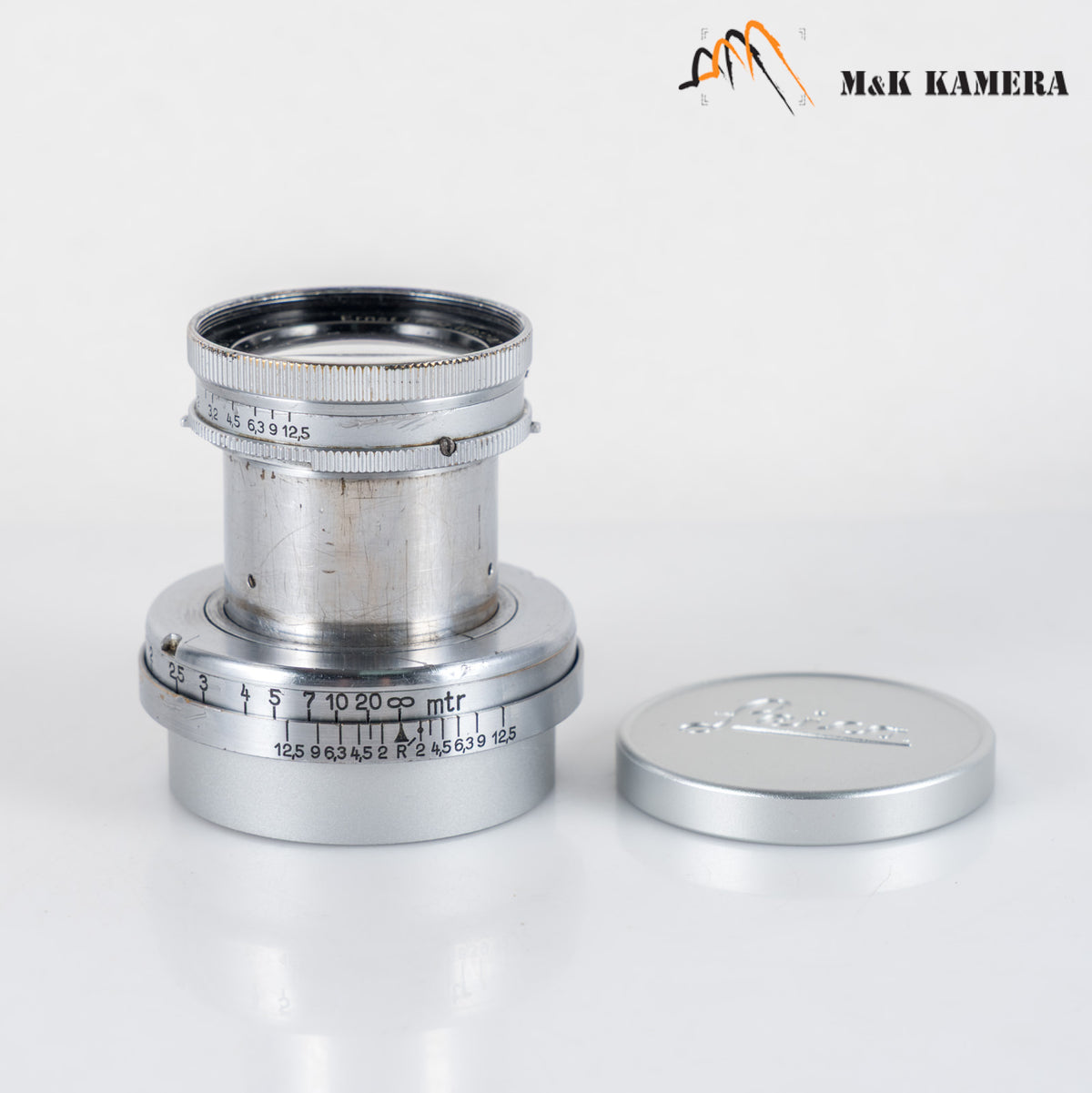 LEITZ Leica Summar L39 50mm/F2.0 Silver Lens Yr.1934 LTM Germany #11087