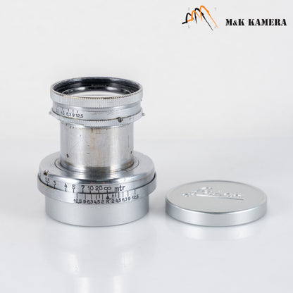 LEITZ Leica Summar L39 50mm/F2.0 Silver Lens Yr.1934 LTM Germany #11087