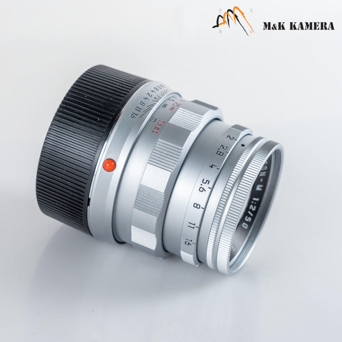 Leica Summicron-M 50mm/F2.0 11615 Rigid 50 Jahre Silver **Rare** 11615 #22690
