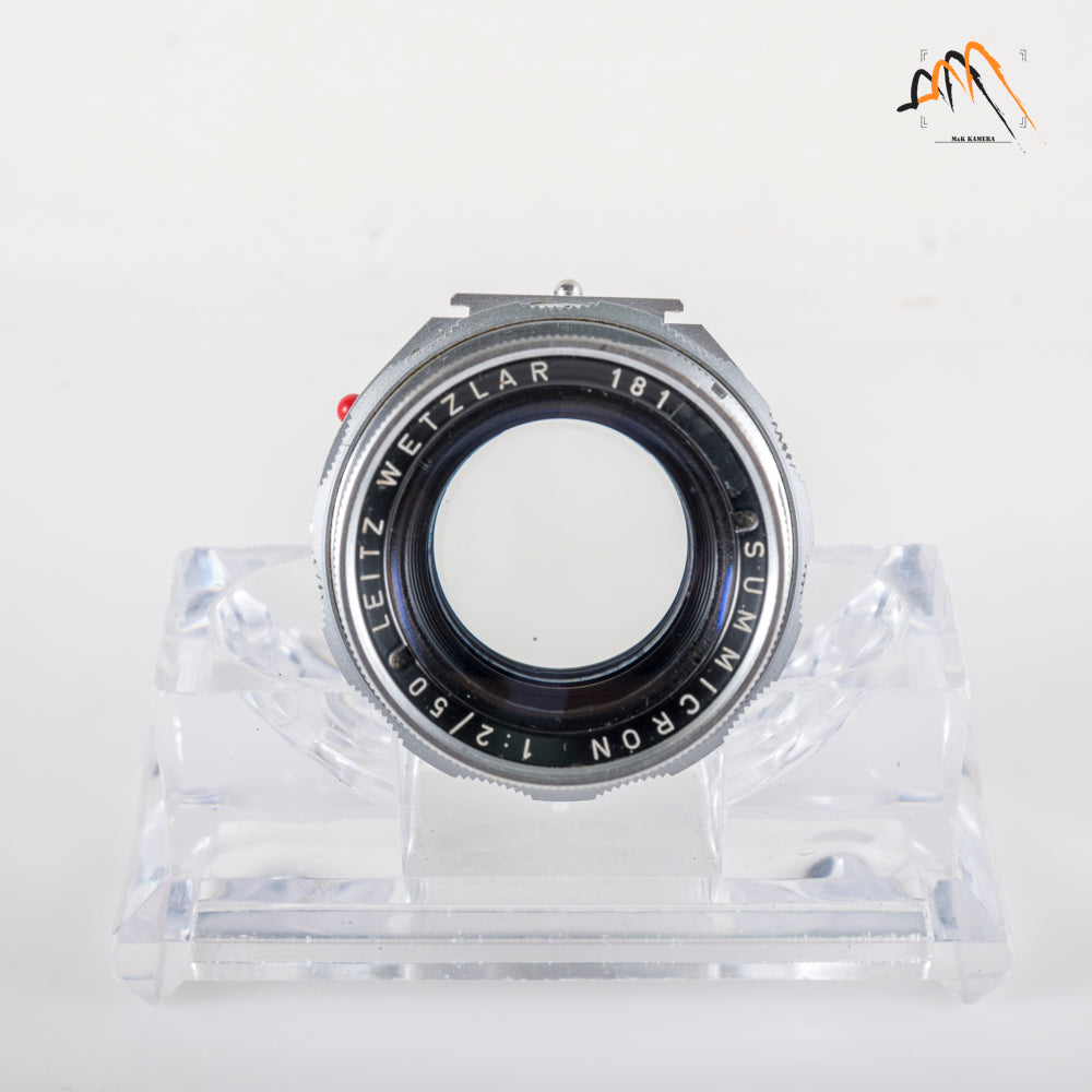 LEITZ Leica Summicron M 50mm/F2.0 Ver.II V2/ Dual Range DR Lens Yr.1960 Germany #11357