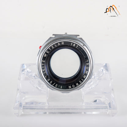 LEITZ Leica Summicron M 50mm/F2.0 Ver.II V2/ Dual Range DR Lens Yr.1960 Germany #11357