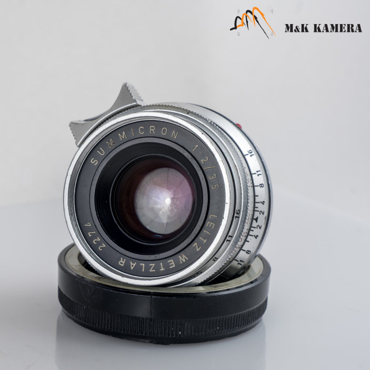 LEITZ Leica Summicron-M 35mm/F2.0 Ver.I 8 Elements Lens Yr.1968 Germany #12148