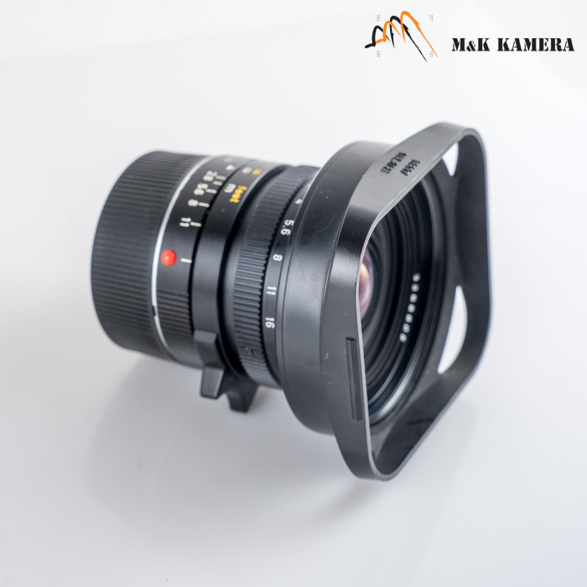 LEITZ Leica Elmarit M 21mm/F2.8 E60 Pre-A Black Lens Yr.1983 Canada #24045