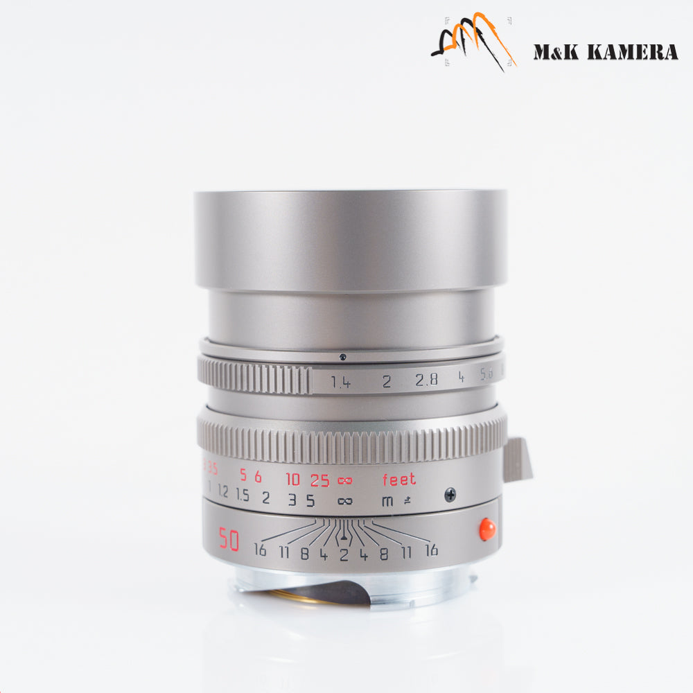 Leica Summilux-M 50mm/F1.4 ASPH Titanium Very Rare #23161 – M&K Kamera