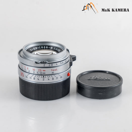 Leica Summicron-M 35mm/F2.0 Ver.4 7 Elements Rare Silver Lens Yr.1995 Germany 11311 #88694