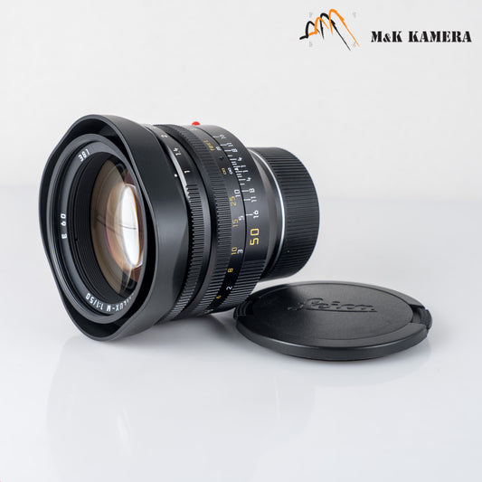Leica Noctilux-M 50mm/F1.0 E60 V4 Ver.IV Lens Yr.1996 Canada 11822 #12135