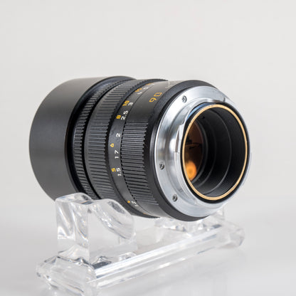 Leica Summicron-M 90mm/F2.0 E55 Pre-Asph/ Ver.II Black Lens Yr.1991 Canada 11136 #23817